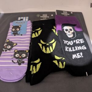 Fun Halloween Themed Socks Set